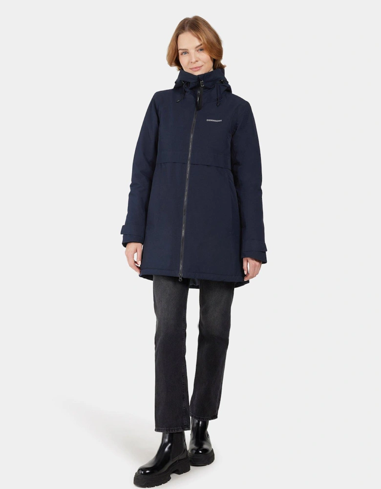 Helle Womens Parka 5-navy