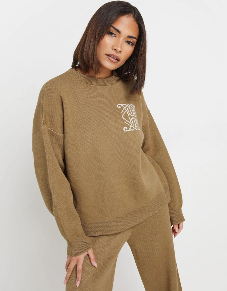 Petite Knitted Jumper - Natural