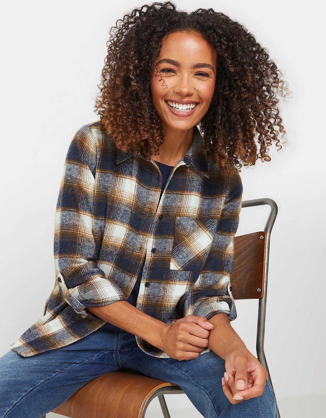 Checked Shirt - Natural, 2 of 1