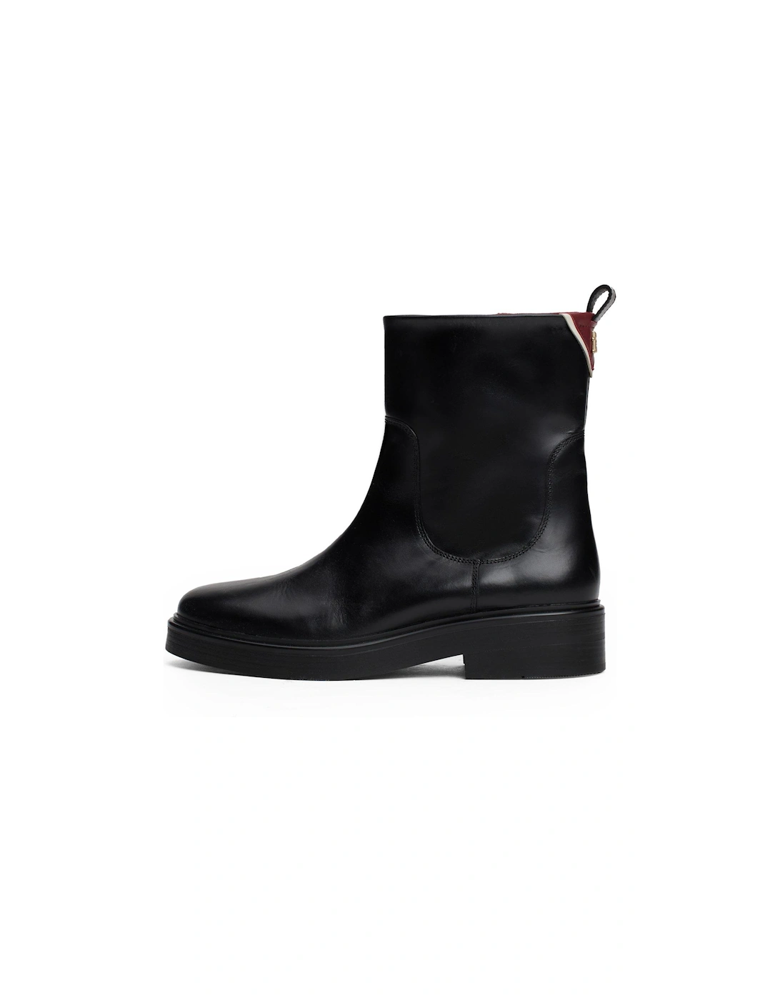 Leather Ankle Boots - Black, 7 of 6