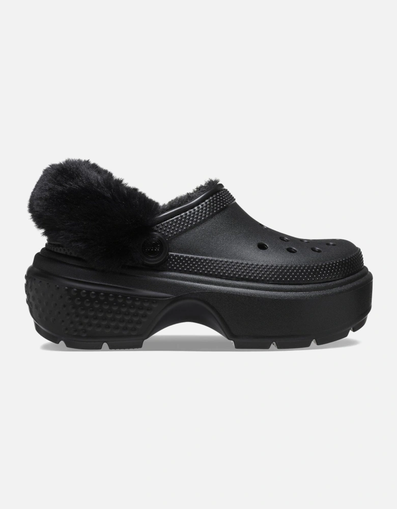 Stomp Lined Clog - Black