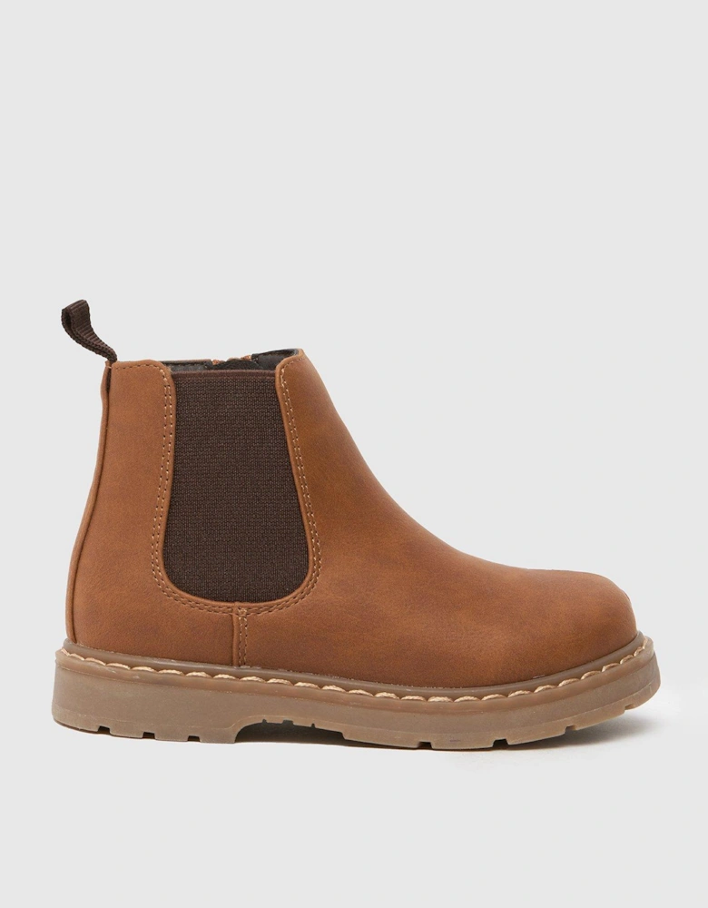 Coolest Toddler Chelsea Boots - Brown