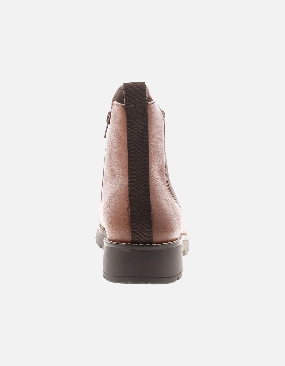 Womens Chelsea Boots Elasticated tan UK Size