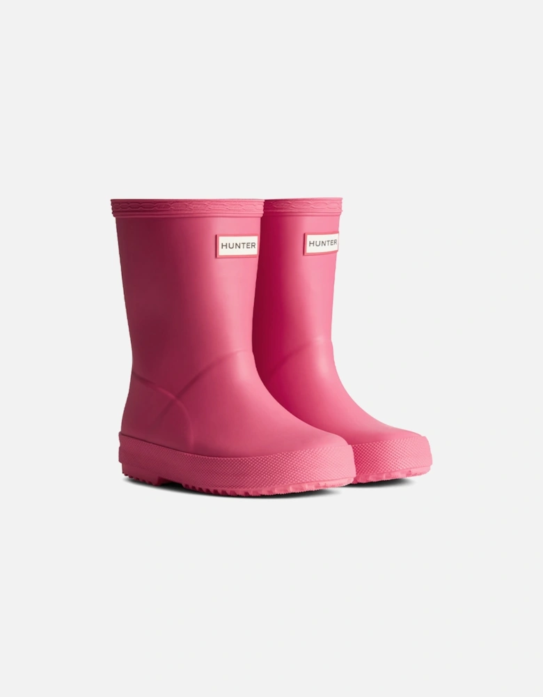 Little Kids Wellies Bright Pink