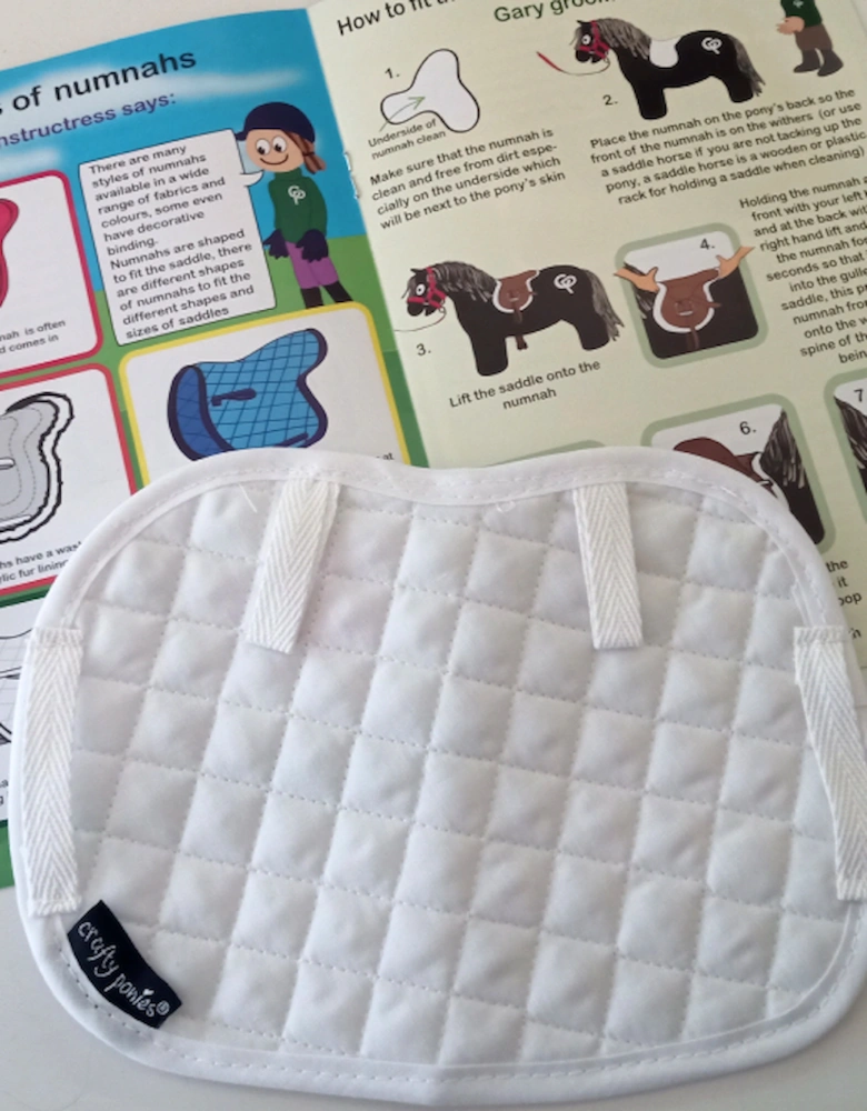 Saddlepad White