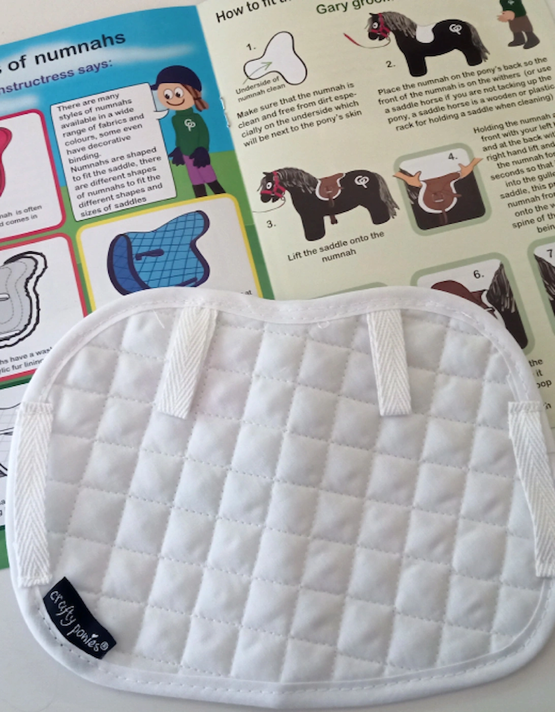 Saddlepad White, 3 of 2