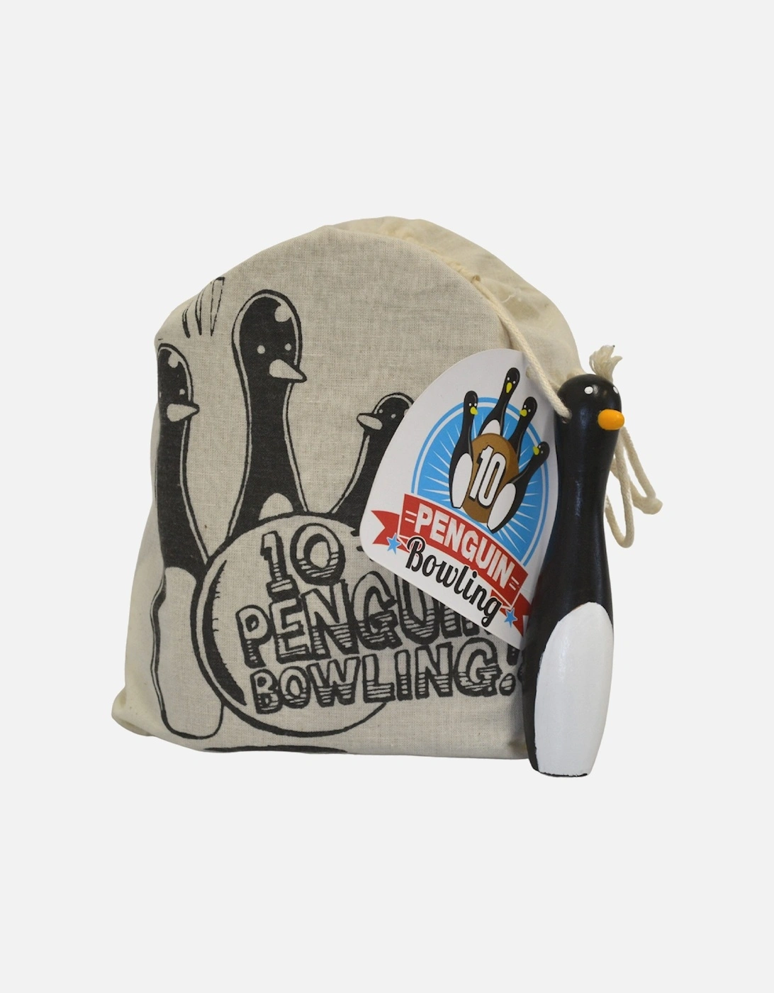 Penguin Bowling in a Bag