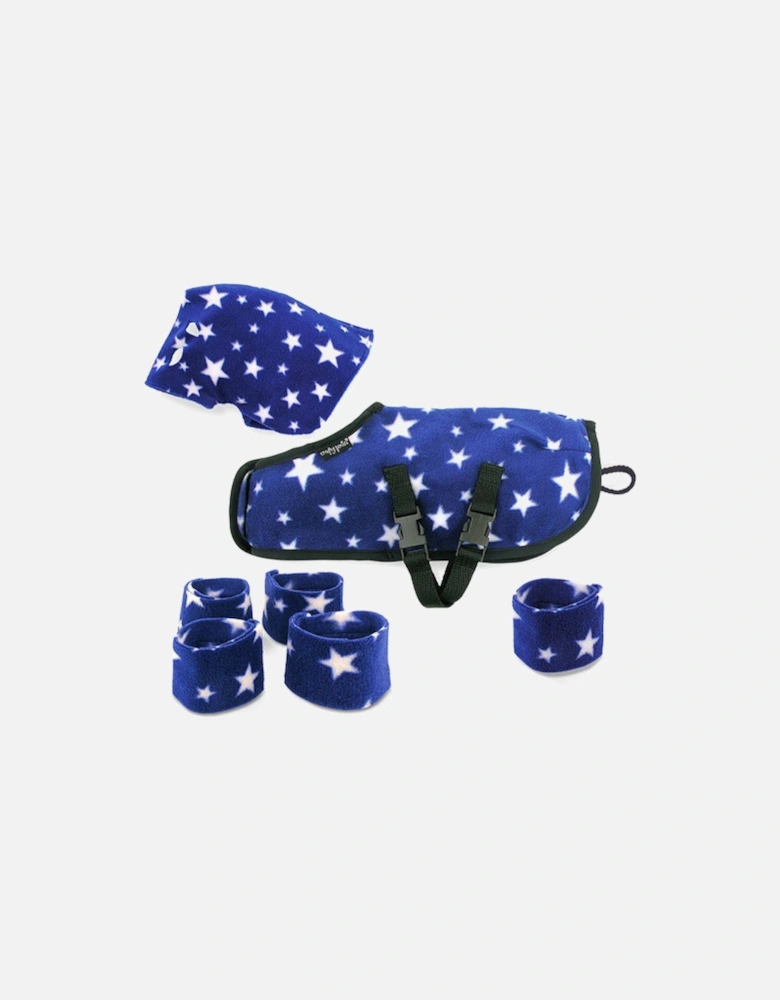 Snuggle Rug Set Blue Star