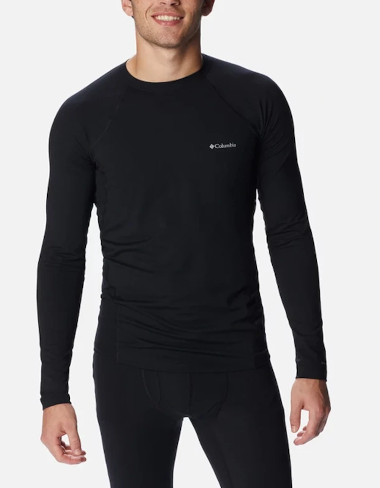 Men’s Omni-Heat™ Midweight Baselayer Crew Black