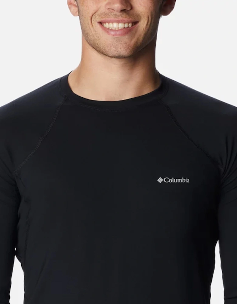 Men’s Omni-Heat™ Midweight Baselayer Crew Black