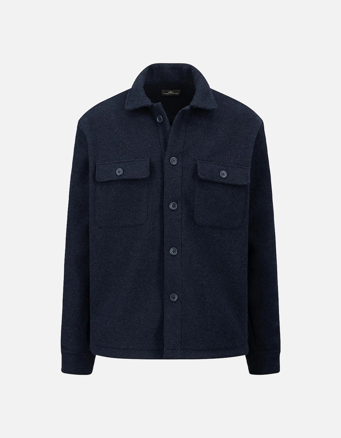 Fynch-Hatton Overshirt Navy, 3 of 2