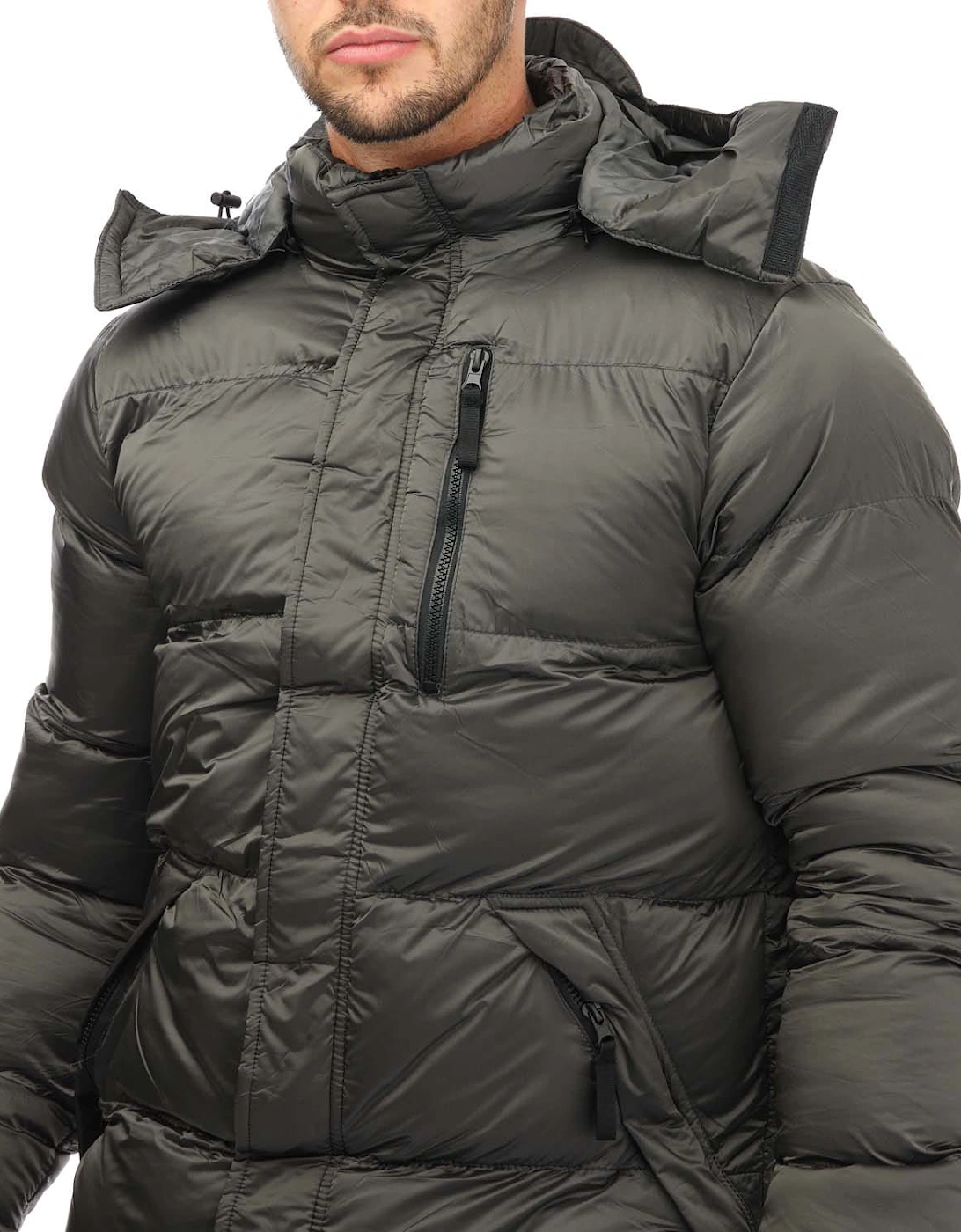 Mens Mentos Long Puffer Jacket