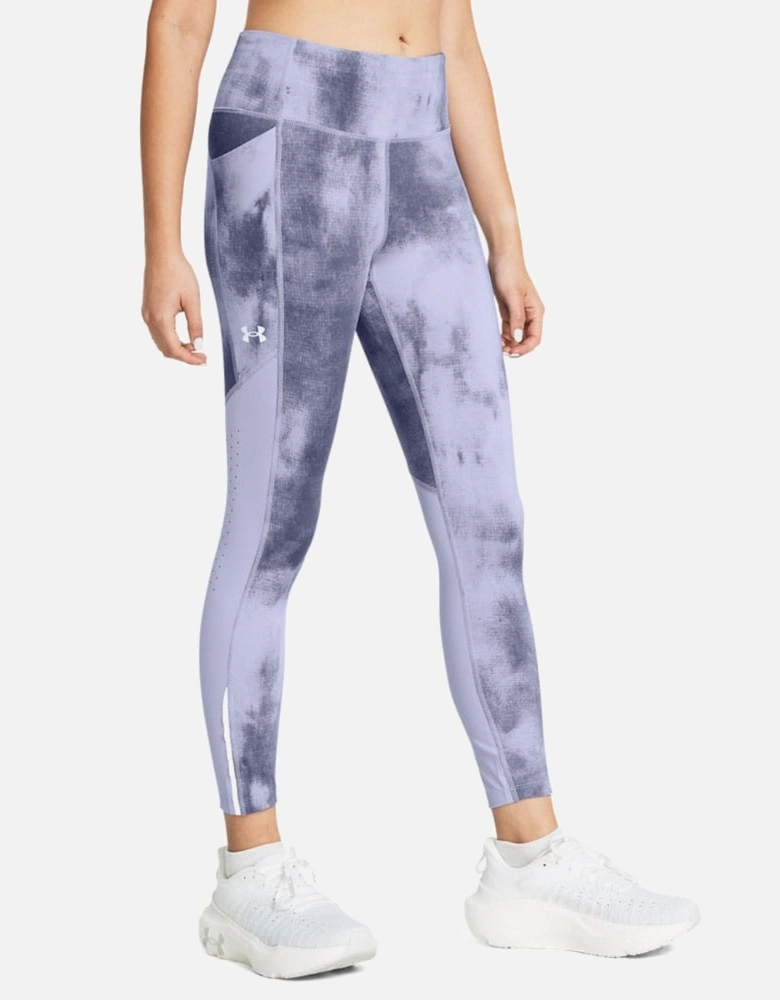 UA Launch Printed Ankle Tights