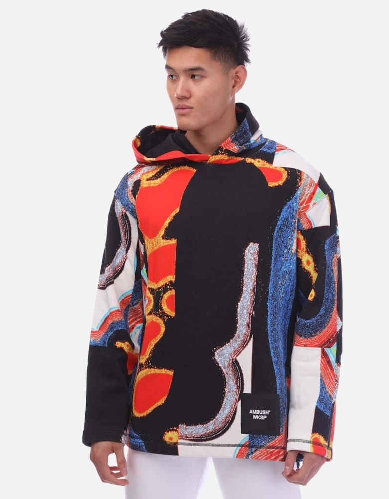 Allover Printed Hoodie