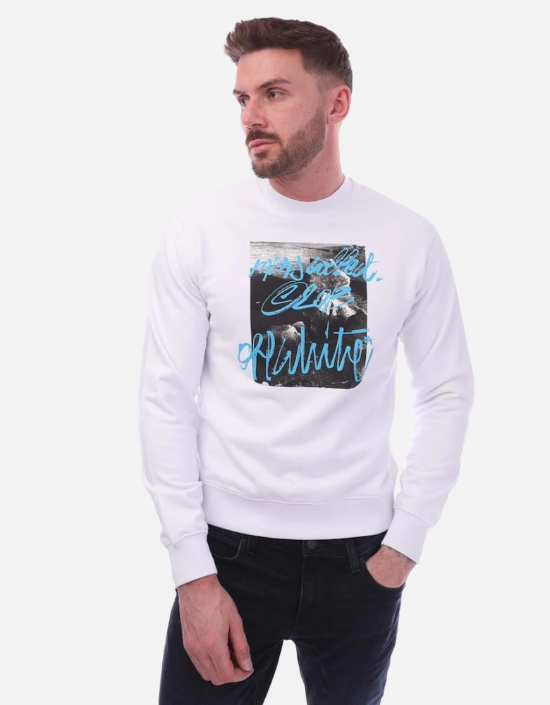 Rocks Type Slim Crewneck Sweatshirt