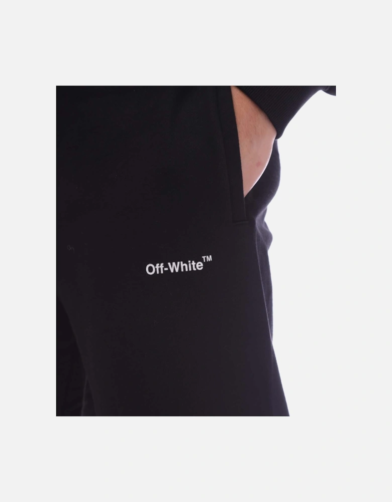 Wave Diagonal Slim Sweatpants