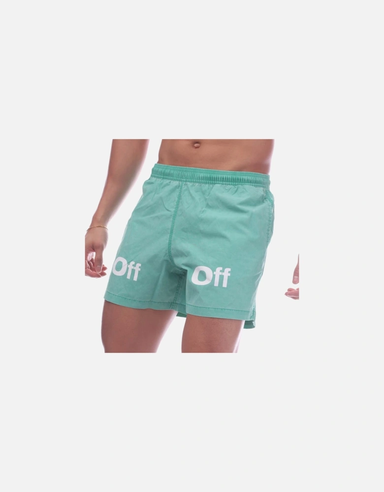 Bounce Off Sunset Swim Shorts