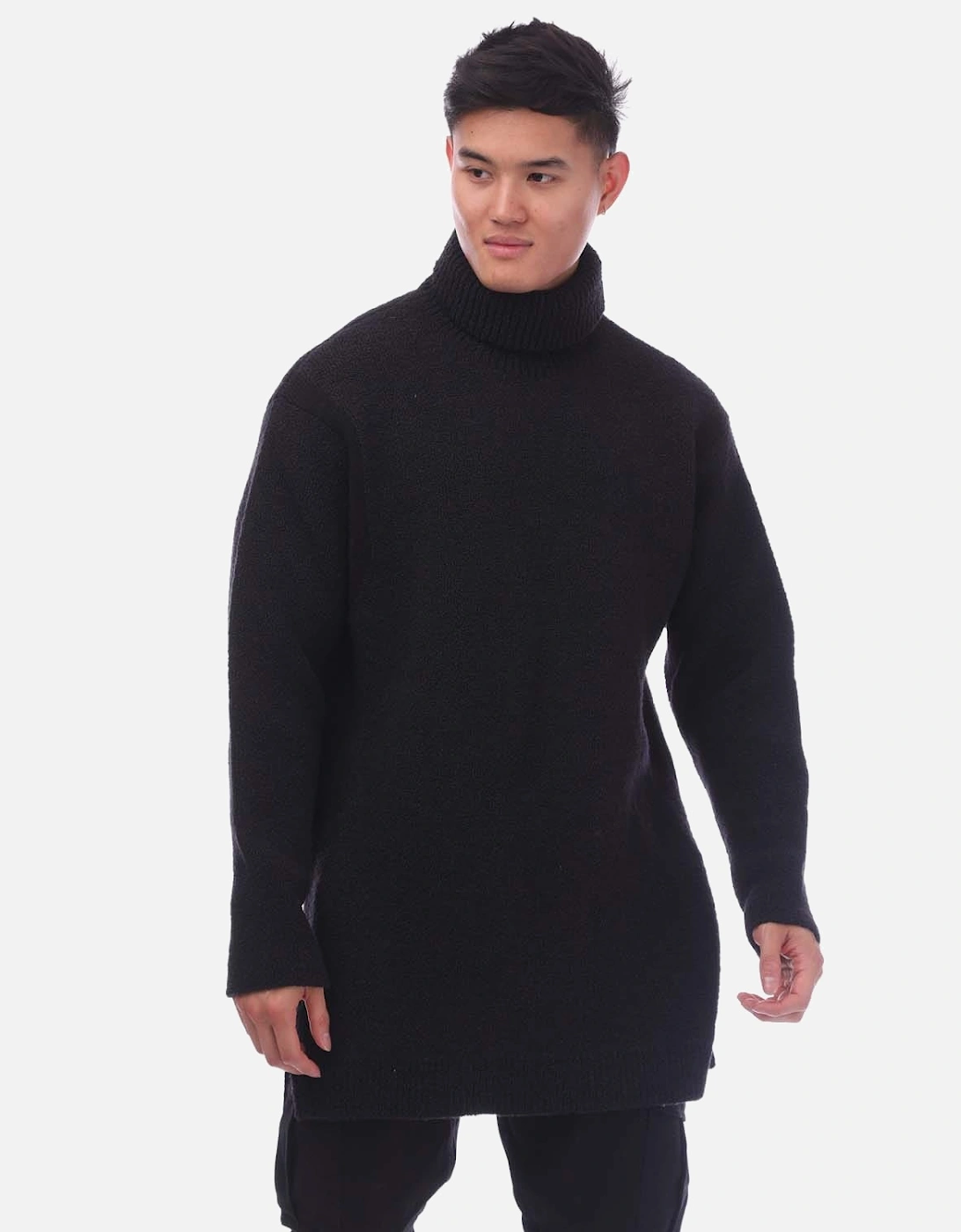 Micro Boucle Turtleneck Sweatshirt, 5 of 4