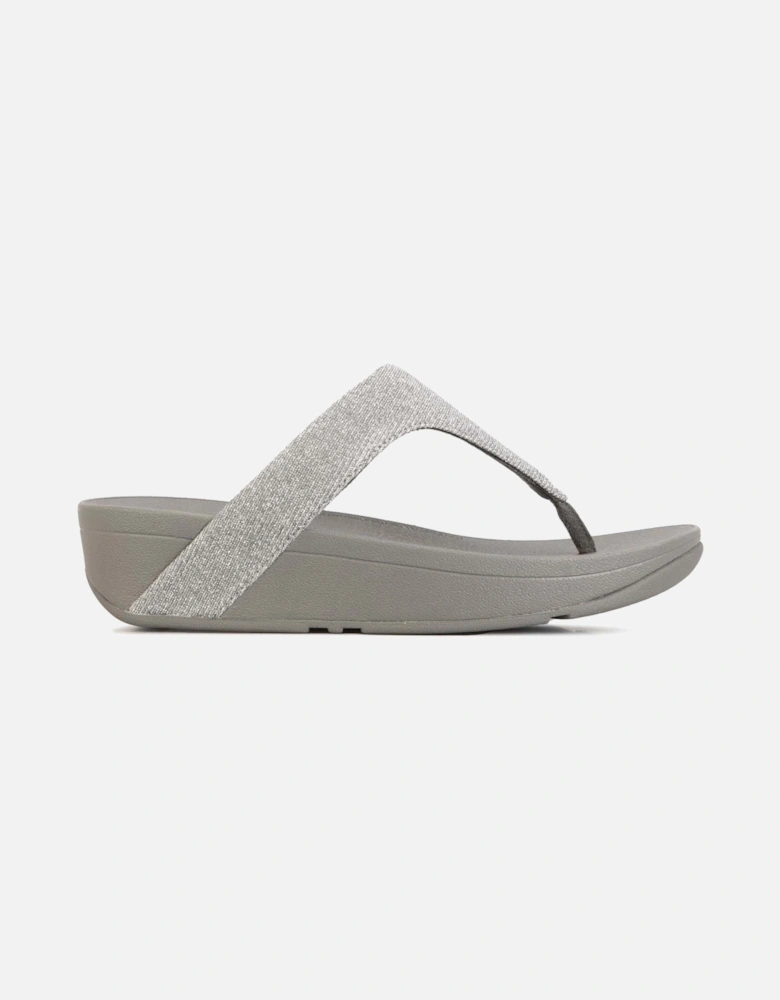 Lottie Glitzy Toe Thong Sandals