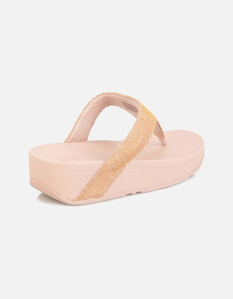 Lottie Glitzy Toe Thong Sandals