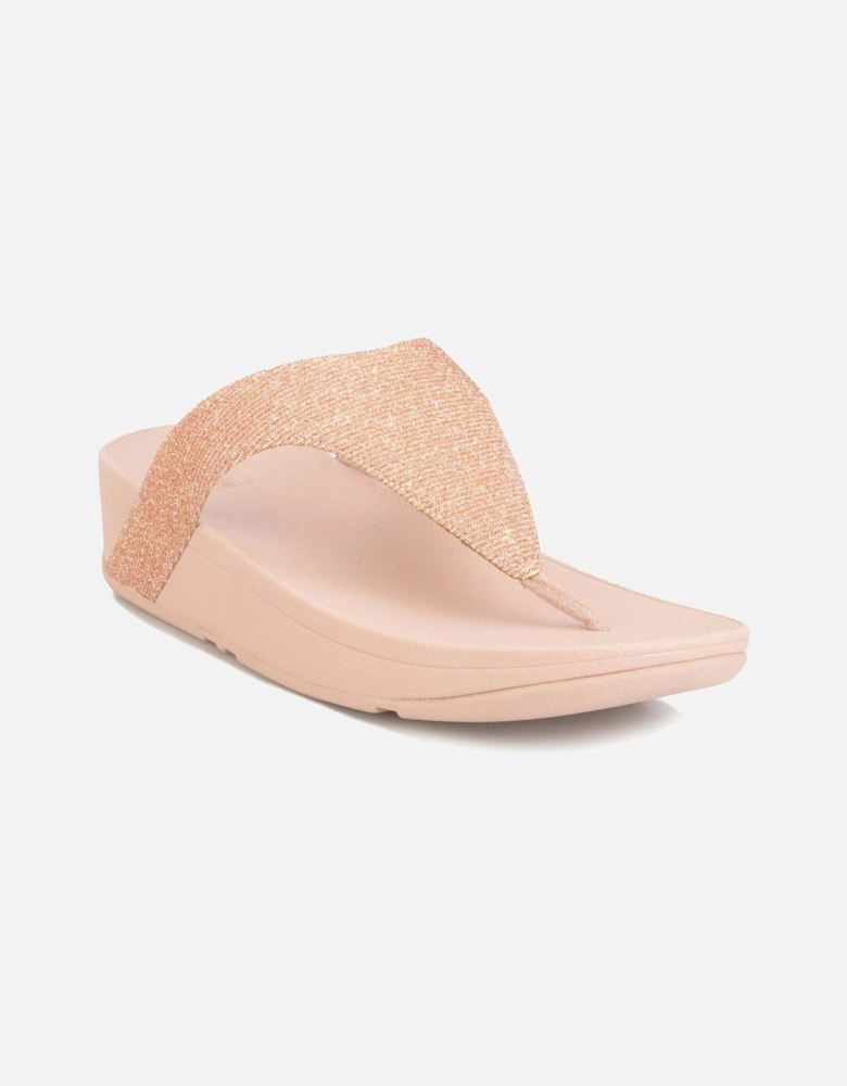 Lottie Glitzy Toe Thong Sandals