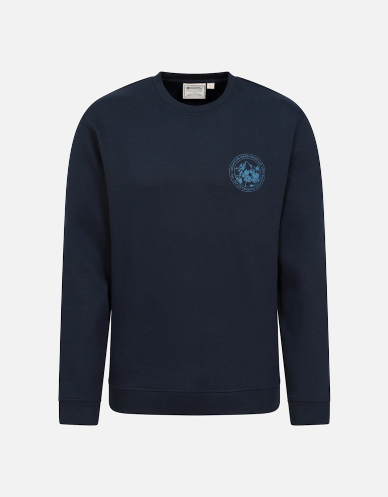 Mens Mountain Crew Neck Sweatshirt