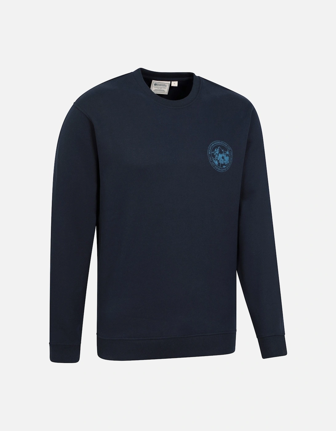 Mens Mountain Crew Neck Sweatshirt