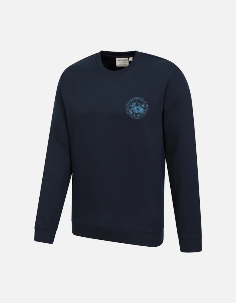 Mens Mountain Crew Neck Sweatshirt