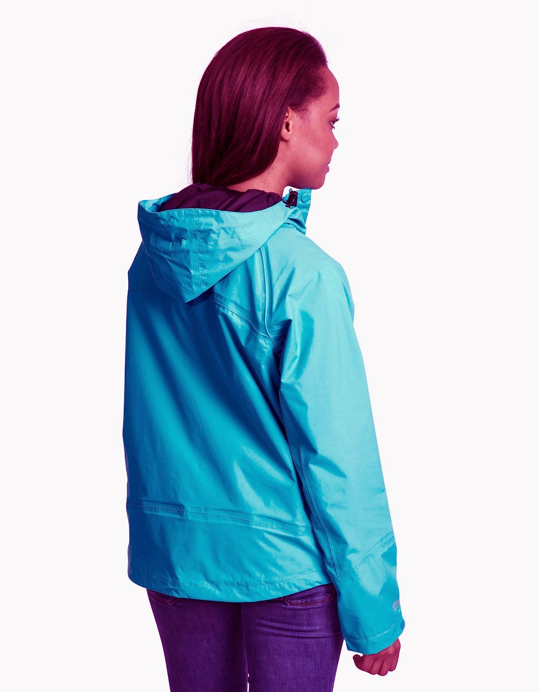 Womens/Ladies Miyake Hooded Waterproof Jacket