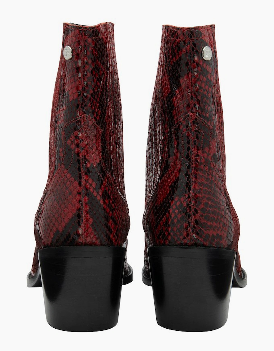 Ravel Women's Red Langton Ankle Boots - : Size 4