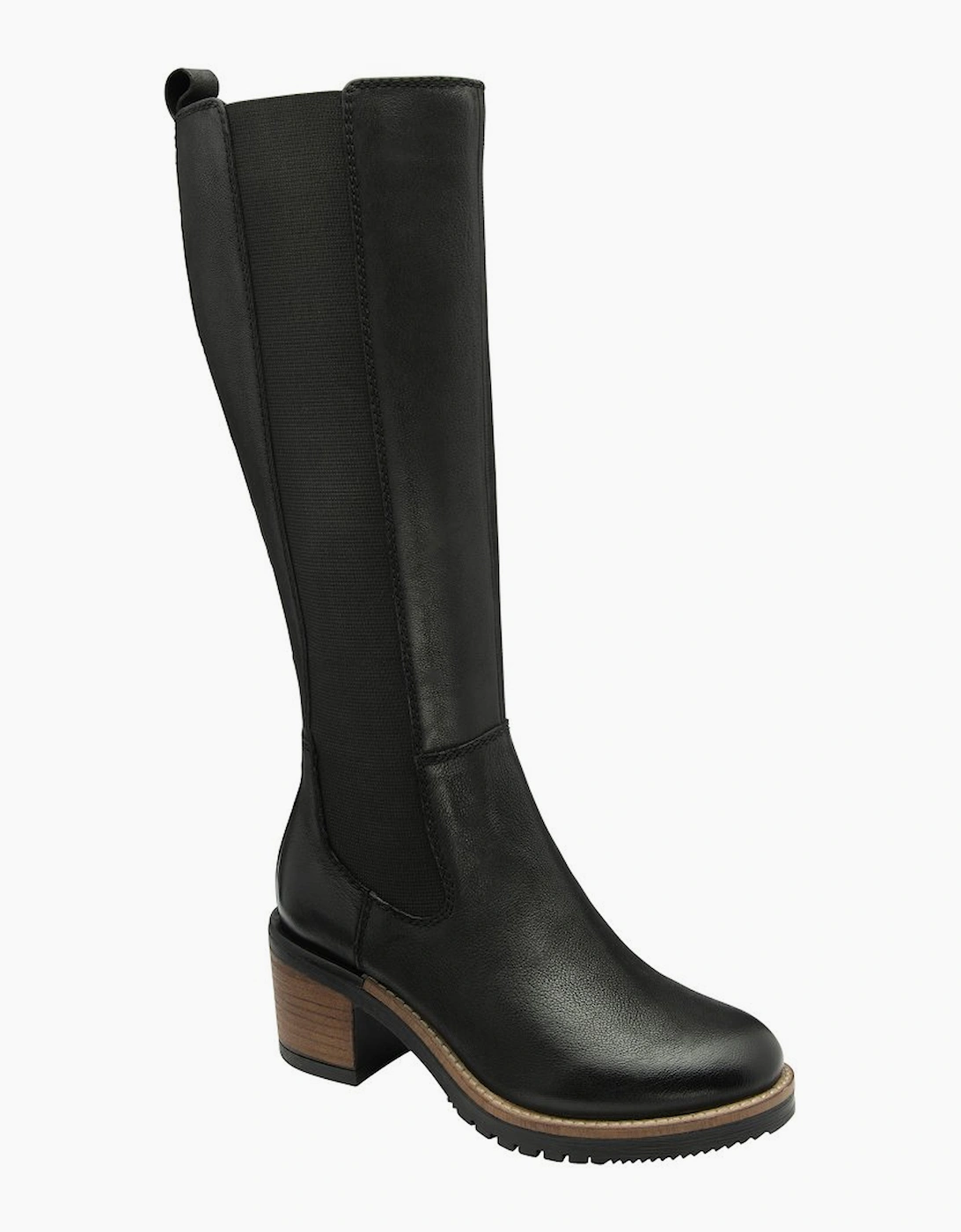 Ravel Women's Forth Womens Knee High Boots - Black - Size: 4