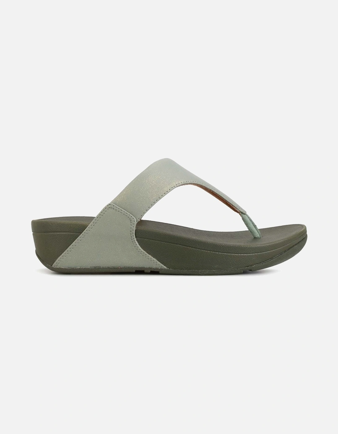 Lulu Shimmer Toe-Post Sandals, 7 of 6