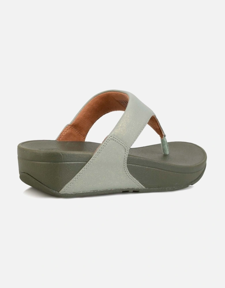 Lulu Shimmer Toe-Post Sandals