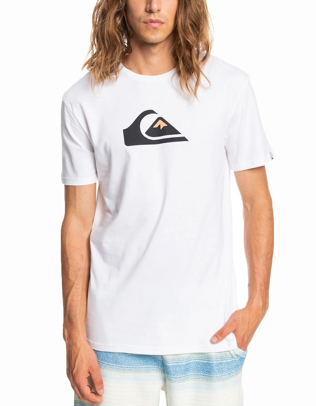 Mens Comp Logo Cotton T-Shirt, 2 of 1