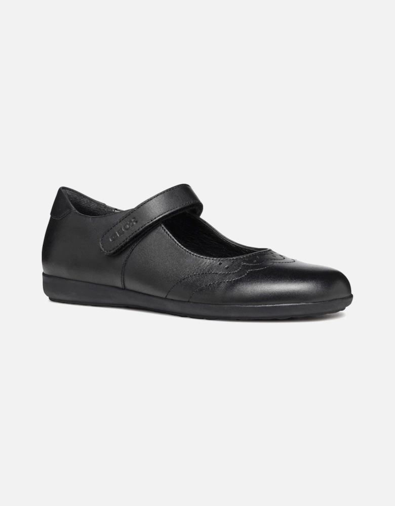 J Iberide A Girls Mary Jane School Shoes