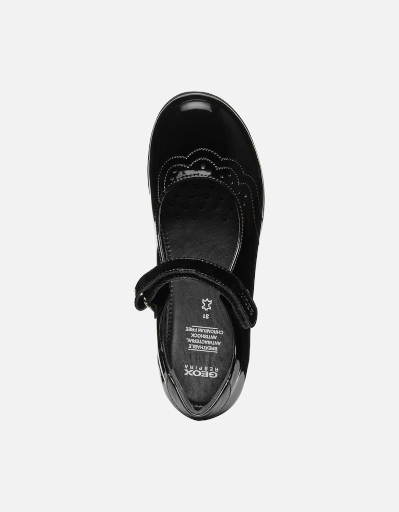 J Iberide A Girls Mary Jane School Shoes