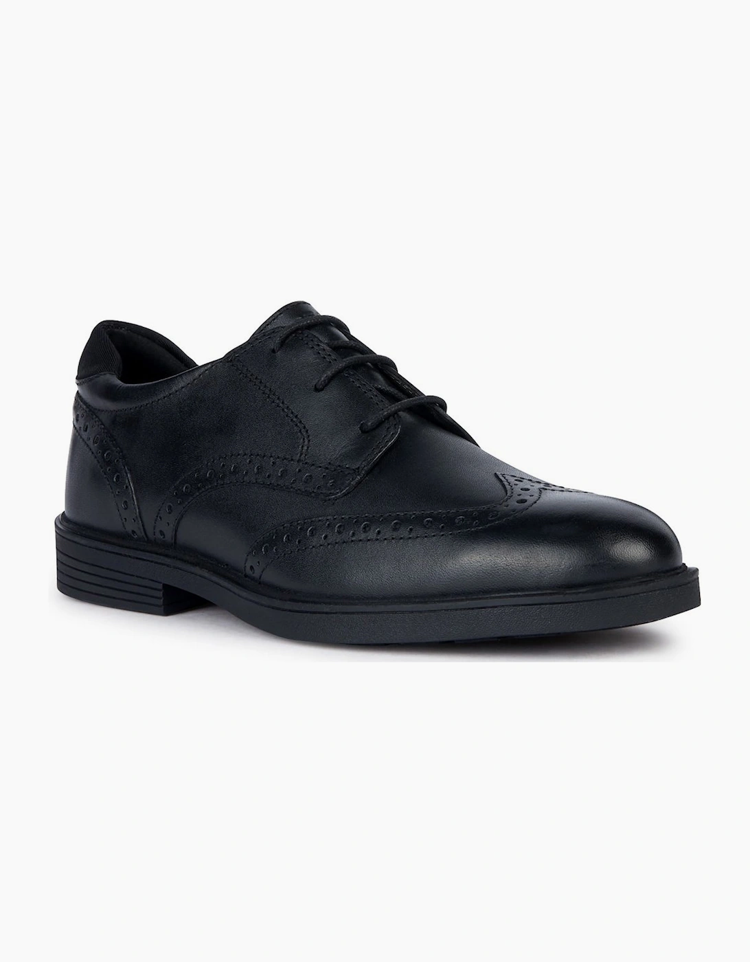 Geox Boys Black 'S J Zheeno B School Shoes - - : 2.5 (Older)/F (Standard) Junior 2.5/35 Kids