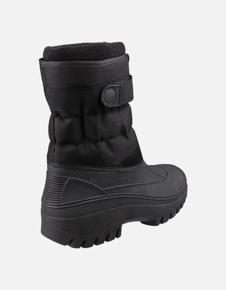 model Chase Touch Fastening and Zip up Winter Boot Female in Black