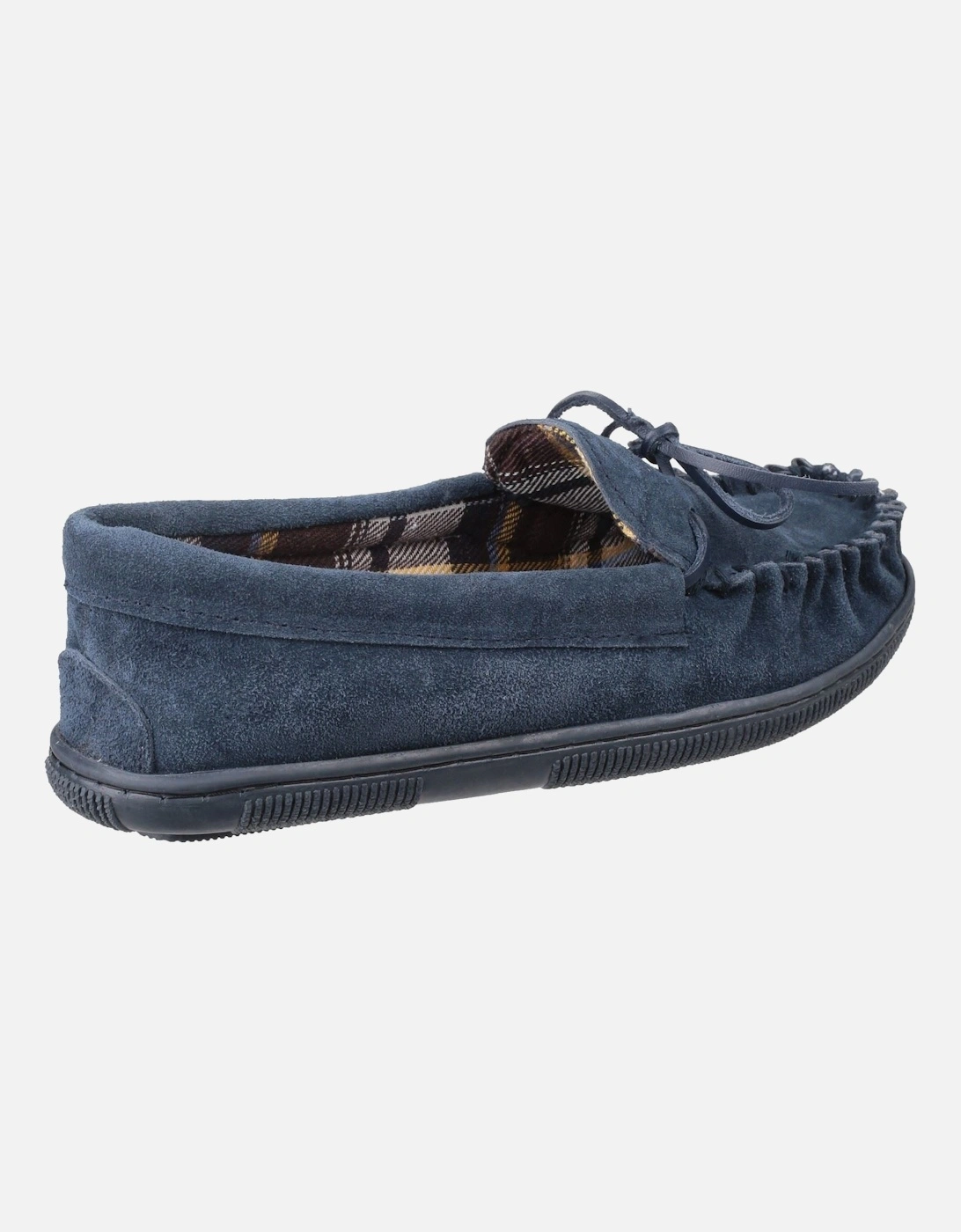 Alberta Suede Men's Navy Slippers