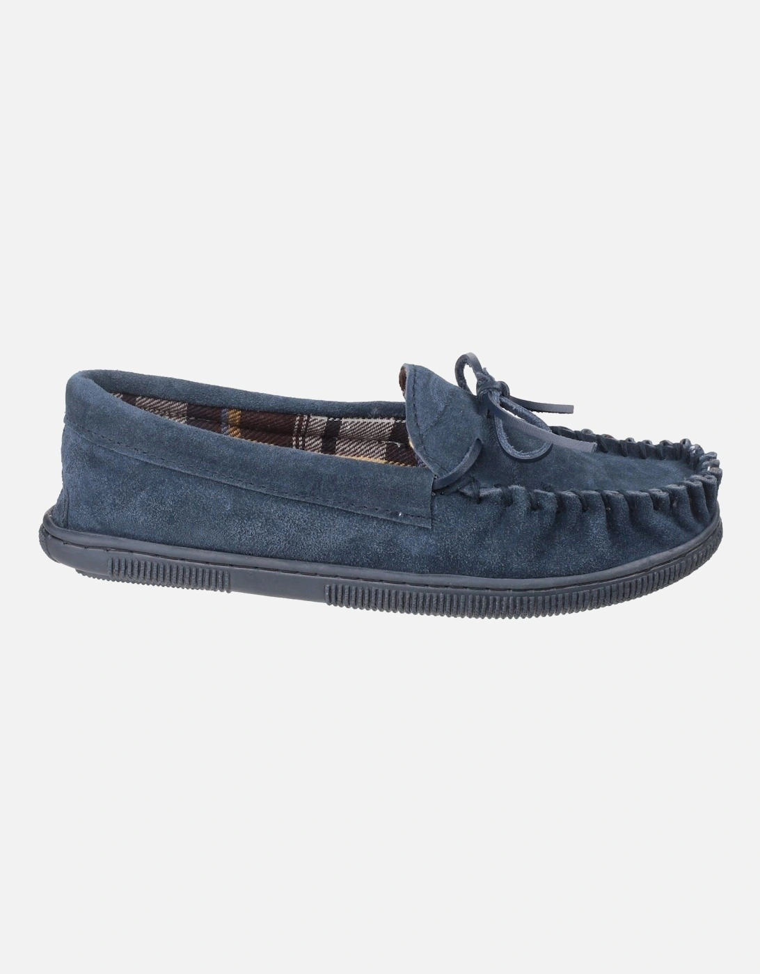 Alberta Suede Men's Navy Slippers