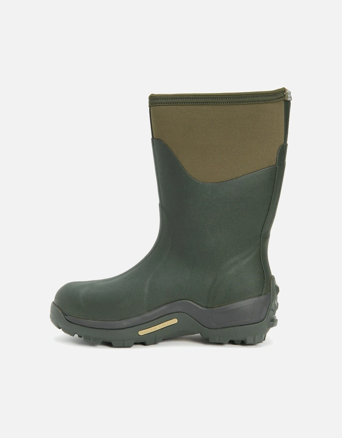 Muck Boots model Muckmaster Mid Wellington Unisex in Moss