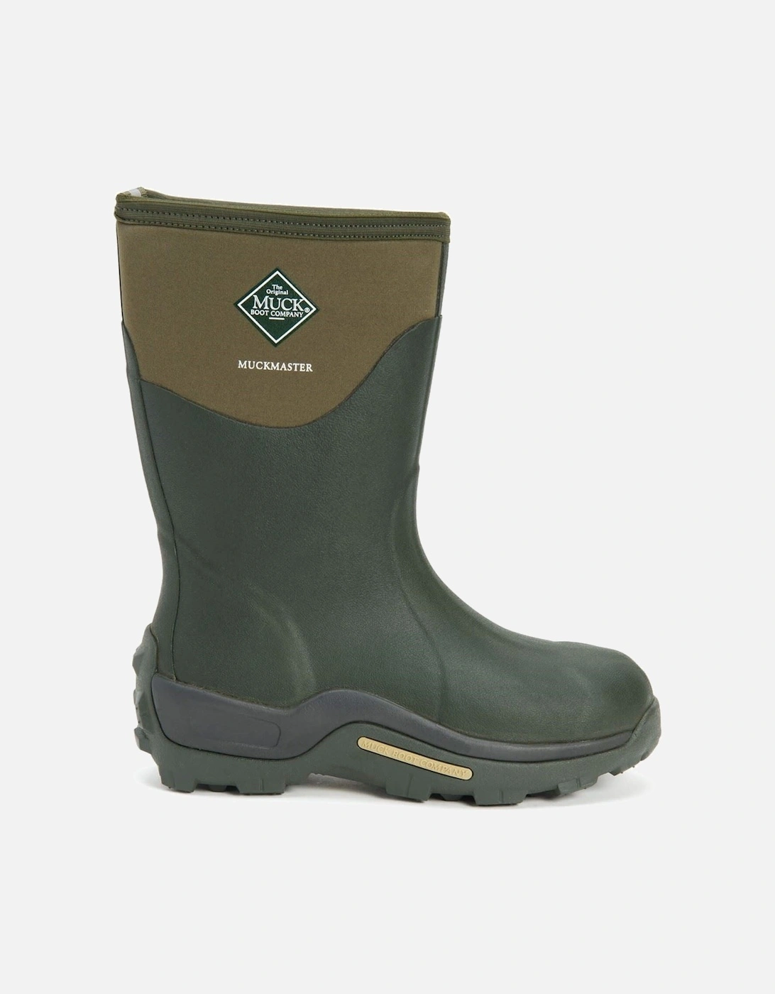 Muck Boots model Muckmaster Mid Wellington Unisex in Moss