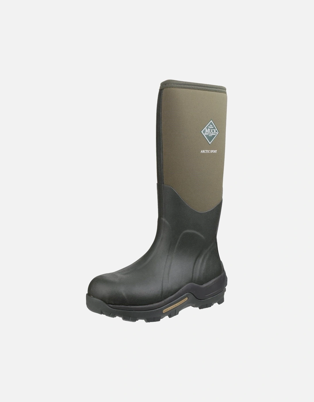 Muck Boots Arctic Sport Rubber Moss Wellington Boots