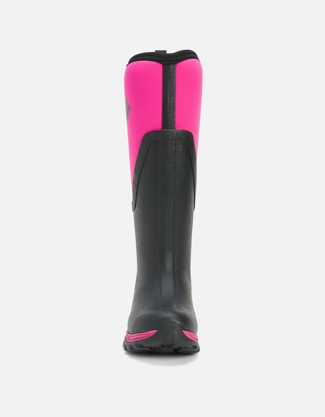 Muck Boots Arctic Sport II Tall Rubber Black/Pink Wellington Boots