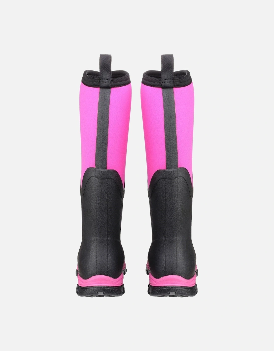 Muck Boots Arctic Sport II Tall Rubber Black/Pink Wellington Boots