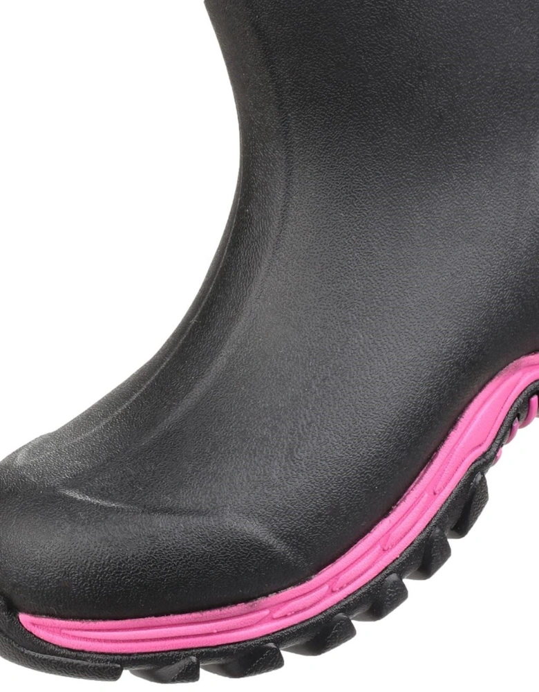 Muck Boots Arctic Sport II Tall Rubber Black/Pink Wellington Boots