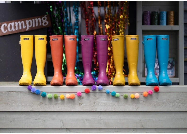 Sandringham PVC Berry Wellington Boots