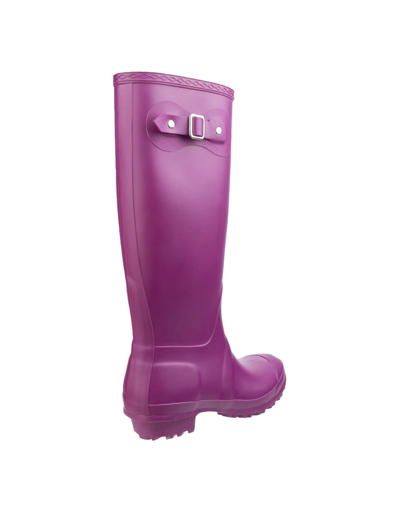 model Sandringham Wellingtons Female in Berry