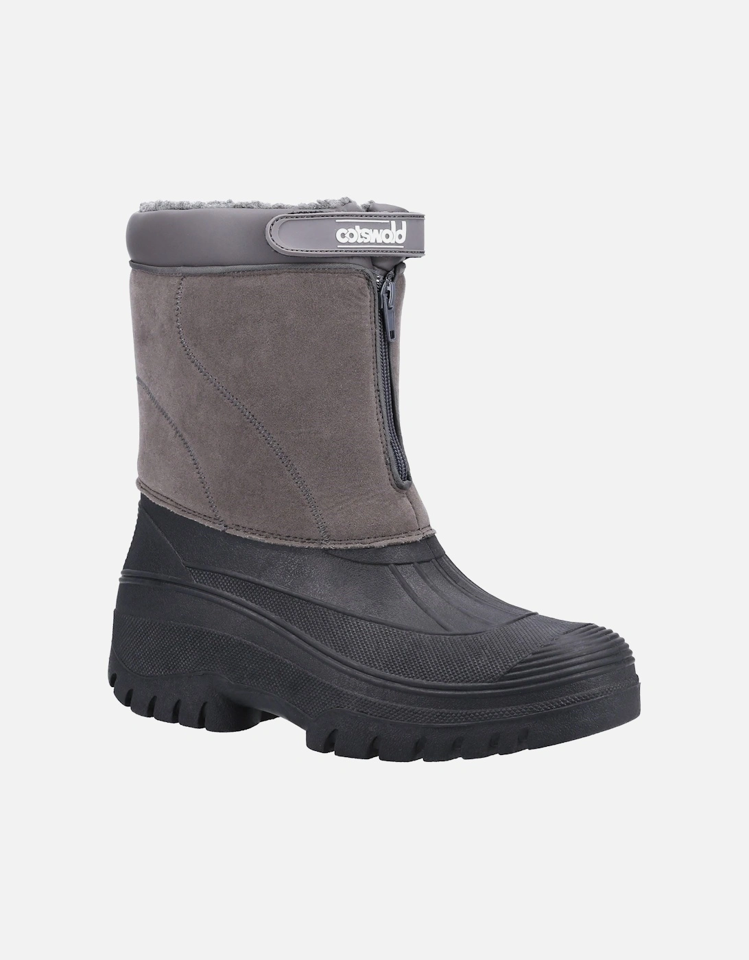 Venture Synthetic Grey Wellington Boots, 9 of 8