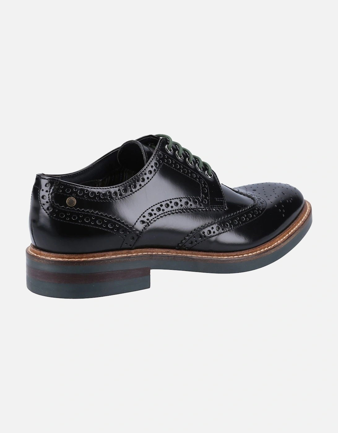 London Woburn Leather Men's Black Brogues Shoes